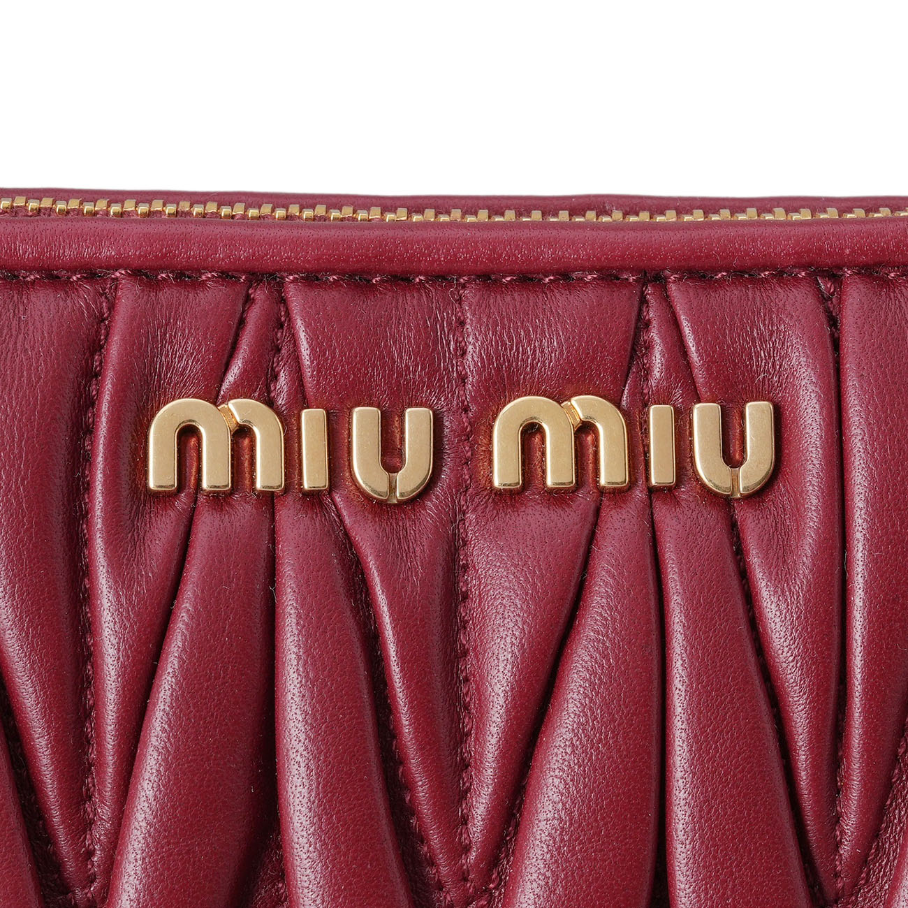 MIU MIU(USED)미우미우 5BF354 마틀라세 퀼칭 체인 클러치백